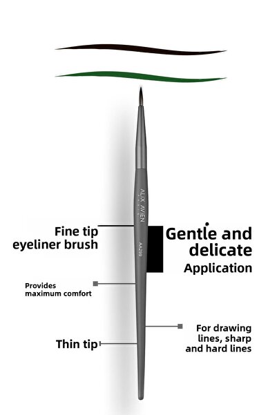 Alix Avien Fine Tip Eyeliner Brush - Eyeliner Brush Aa299