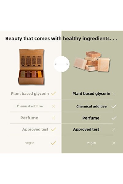 dionesse Natural Clay Soap Set for Women 4X120 Gr | Face, Body and Hair Care