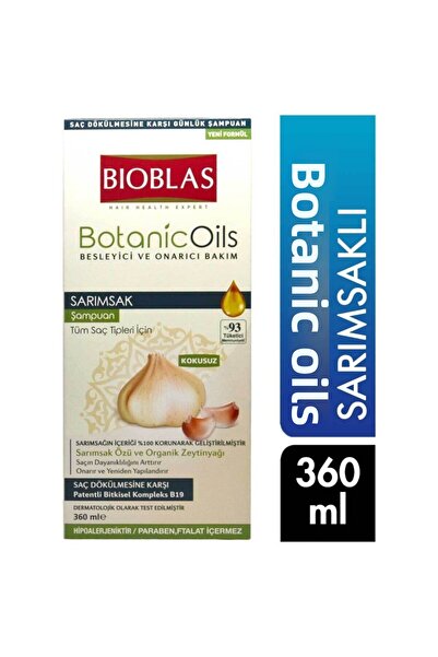 Bioblas Česnekový šampon 360 ml -8680512600022