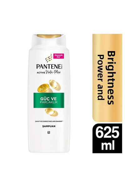 Pantene Strength and Shine Shampoo 625ml
