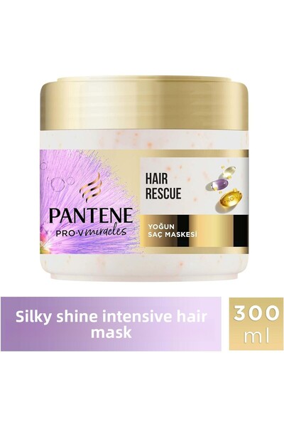 Pantene Pro-V Miracles Silky Shine Mask for Treated Hair 300 ml
