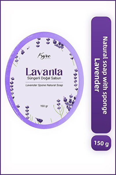 Kyre Natural Soap with Lavender Sponge