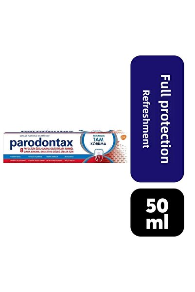 Parodontax معجون أسنان بارادونتكس 50 مل حماية كاملة منعش