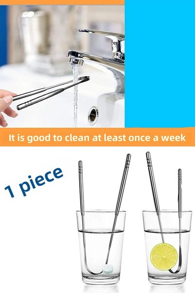 SAVORYHOME 2 Pieces Tongue Cleaner Silver Oral Care Brush Tongue Plaque Removal Tongue Scraper