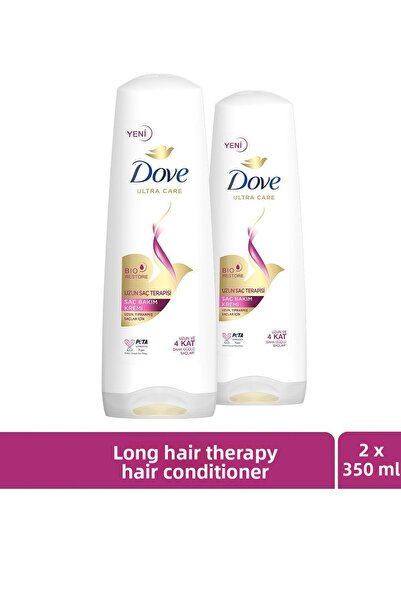 Dove Ultra Care Crema de ingrijire a parului Terapia parului lung pentru par lung deteriorat 350 ml