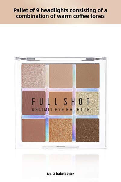 Missha 9' Eyeshadow Palette - Intense Color Pigmented, Full Shot Unlimit Eye ...