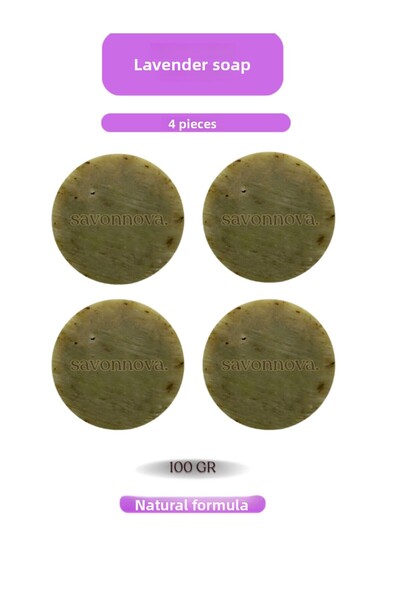 Savonnova صابون اللافندر الطبيعي - فعال ضد القشرة، نعومة دائمة، تأثير عطري 4 ...