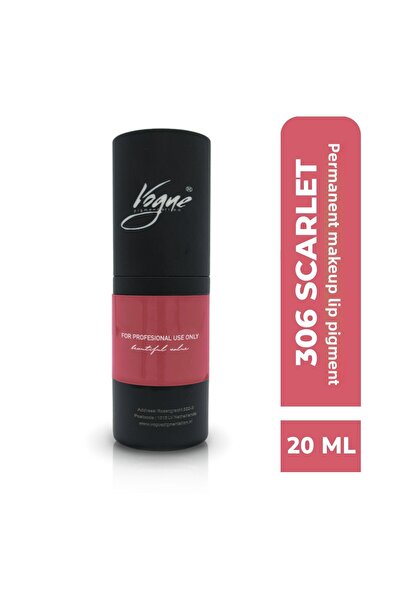 PSD Kozmetik 306 صبغة شفاه سكارليت للمكياج الدائم - طلاء PMU، خاص للمحترفين، ...