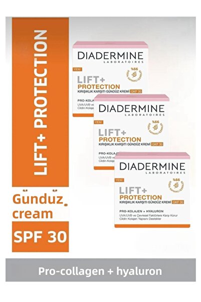 Diadermine Lift Firming and Sunscreen Cream Spf 30 150 ml (3 Pcs)