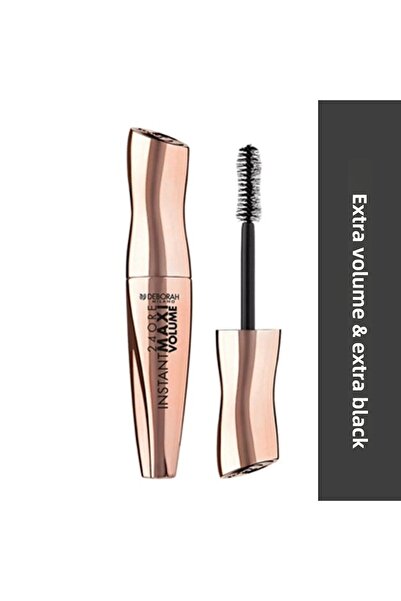 Deborah Milano 24 Ore - Extra Black Maxi Volume Mascara (Ceramide)