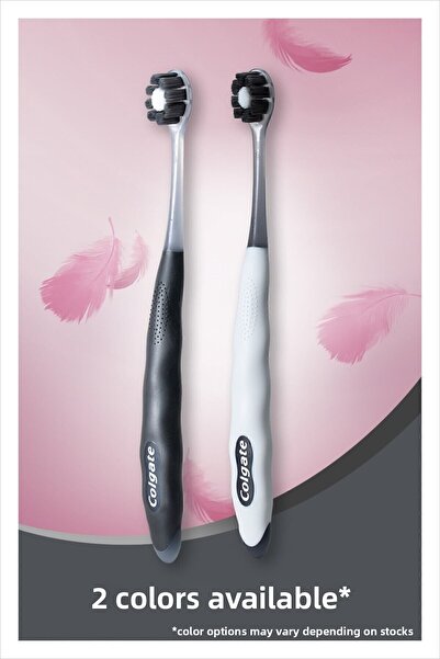 Colgate FoamSoft Black Gingival Massage Soft Toothbrush