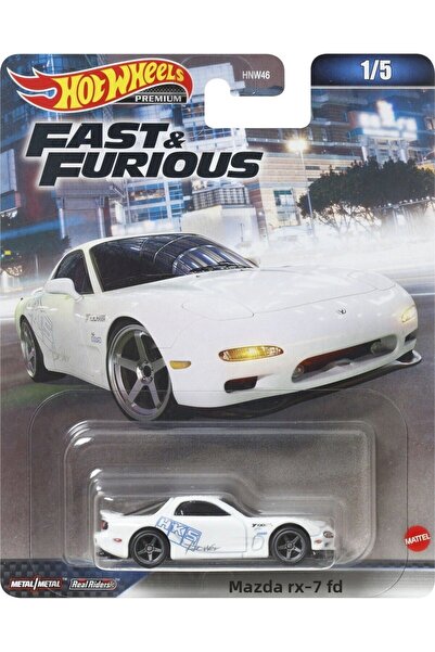 HOT WHEELS سيارات فاست اند فيوريوس بريميوم مازدا Rx-7 Fd HKD22