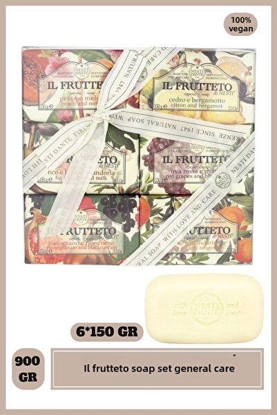 Nesti Dante مجموعة صابون دي كولي فيورنتيني 6*150 جرام | الصيانة العامة |   جي...