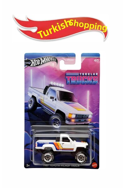 HOT WHEELS مقياس 1:64 1987 شاحنة تويوتا بيك اب بريميوم