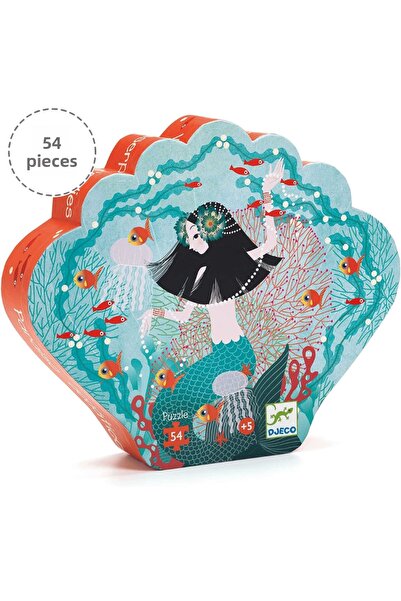 djeco لغز ديكور حورية الماء 54 قطعة