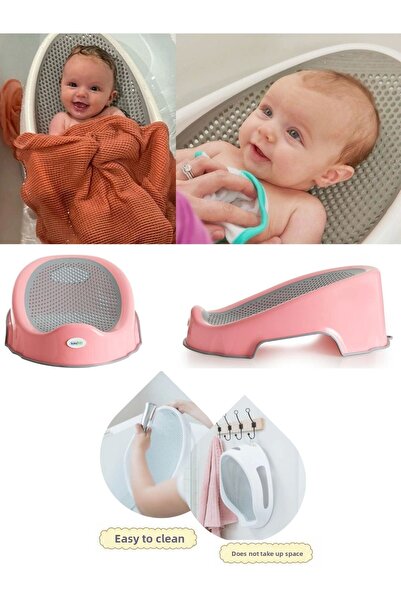 Babyjem Suport pentru baie moale roz