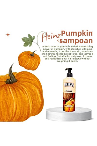 Heinz شامبو مغذي بالكولاجين والكيراتين مضاد لتساقط الشعر وتطويل الشعر بسرعة