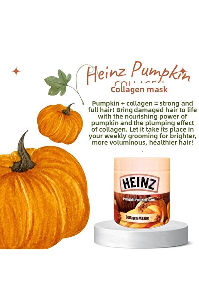 Heinz قناع إصلاح الشعر بالكيراتين والبيوتين للشعر الجاف والتالف