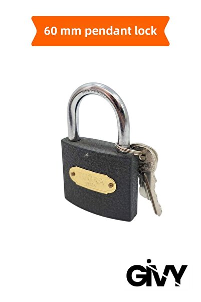 GİVY قفل رمادي 60 ملم