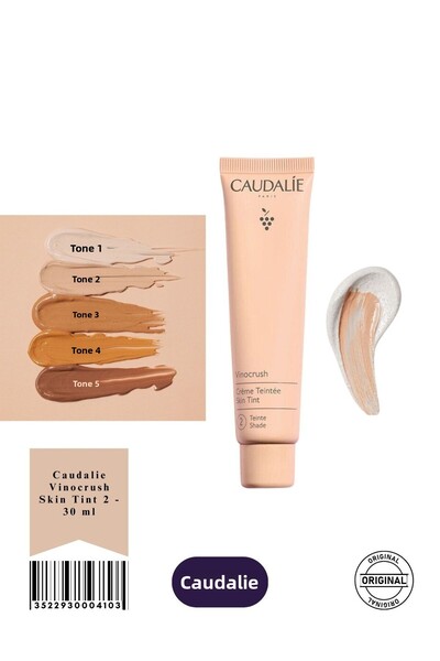Caudalie Vinocrush Skin يساعد على موازنة وتصحيح لون البشرة المقتني الطبيعي 2 ...
