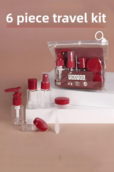 Transformacion طقم سفر بزجاجة فارغة - طقم مكون من 6 قطع 720753