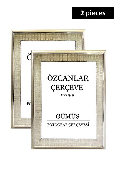 ÖZCANLAR ÇERÇEVE Empty Frame Picture Frame Memory Frame Frame Gold Frame Black Frame White Frame 2 Pieces