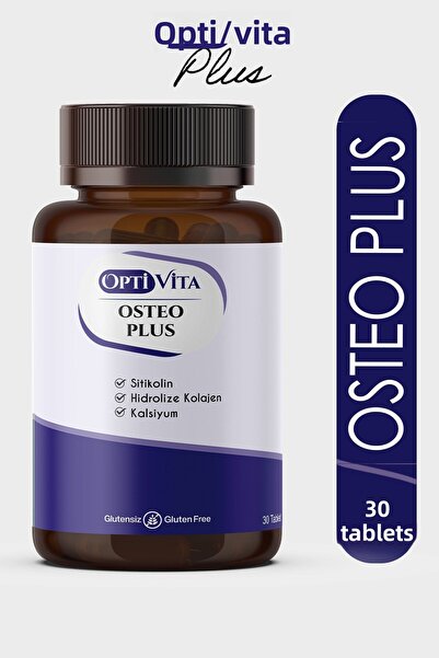 Optivita Osteo Plus 30 قرصًا من الكالسيوم والمغنيسيوم والسيثولين والكولاجين و...