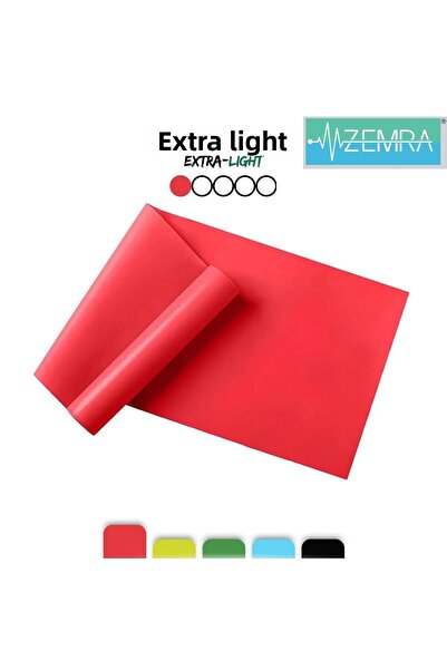 ZEMRA Red Terabant Exercise Band - Theraband Sportsman Band - Resistant Exerc...
