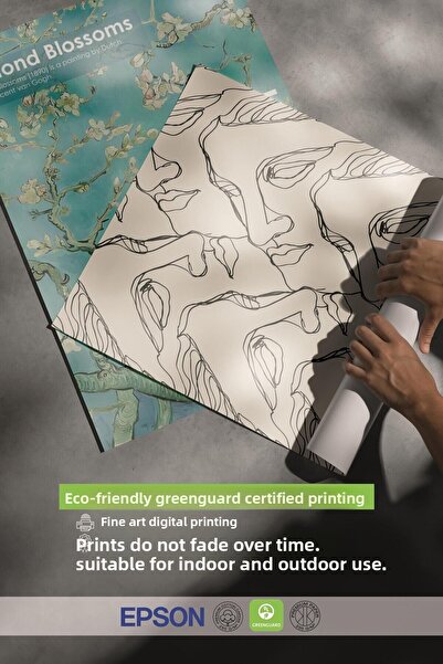 Postifull Set de picturi cu rame, 3 bucăți de rame albe și set de postere cu tematică minimalistă boho, nr:300508