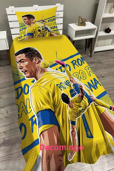 dekomingo Cr7 Ronaldo Baby and Children's Room Pi̇ke Set