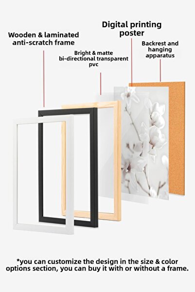 Postifull Pictură cu cadru alb, pictură de perete, linii de pensulă roz și roșu Comfort Series NR:108706