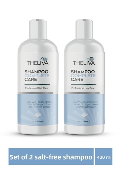 The Liva شامبو كيراتين للعناية بالشعر مضاد لتساقط الشعر وذيل الحصان والبيوتين...