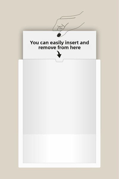 Yönline 3-Piece A4 White Certificate Frame Self-Adhesive Foil 24X31 cm Modern Practical Use