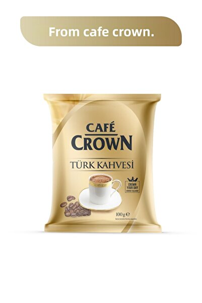 Cafe Crown Turkish Coffee 12 Pieces X 100 Grams