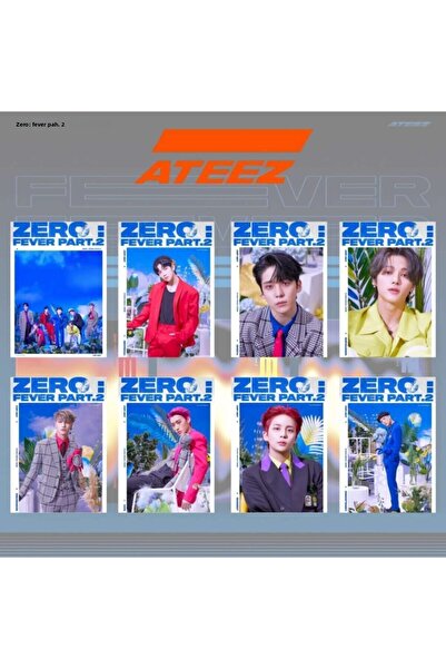 ATEEZ Σετ αφίσας ομάδας και μέλων ''zero : Fever Pt2'' (8 τεμάχια)