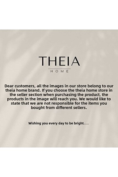 THEIA HOME Decorative Mini Set of 2 Plates - Presentation and Candle