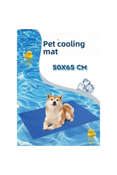 DefneToprak حصيرة سرير مبردة للحيوانات الأليفة مقاس 50 × 65 سم
