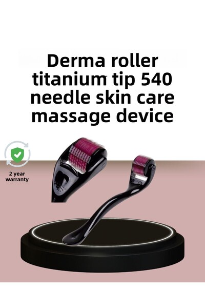 Clevora ديرمارولر تيتانيوم 540 إبرة 1 ملم لتجديد البشرة وتأثير مكافحة الشيخوخة