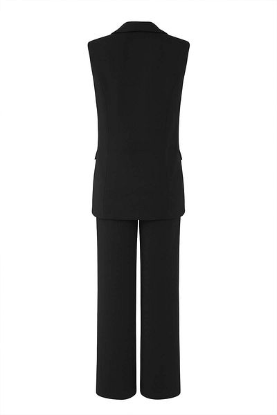 Trendyol Modest Black Regular Finike Plain Woven Hijab Bottom - Top Set Tctaw26Us00039