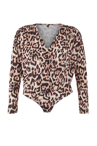 Trendyol Curve Multicolored Padded Double Breasted Closure Snap Fastener Knitted Body Tbbaw23Cs00014