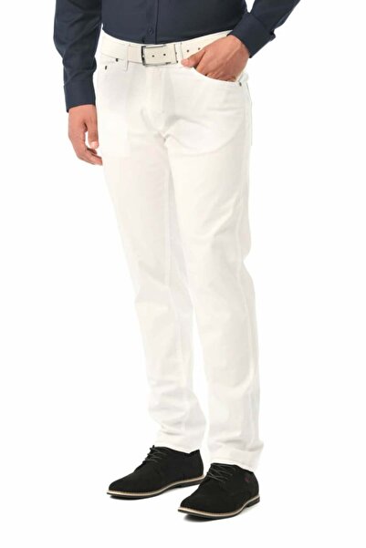 Forzaa Men's slim pants, Forza, white