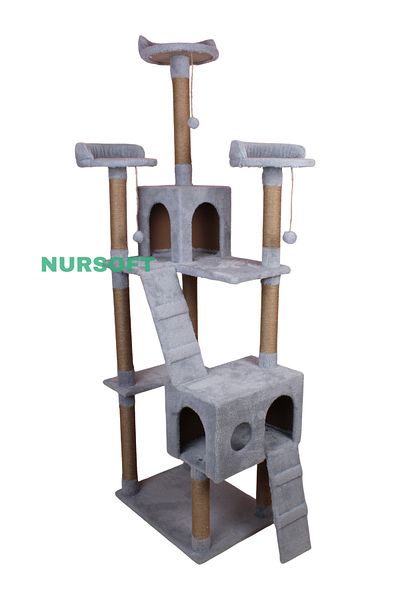 Nursoft Cat City New Residence Cat Playhouse and Scratching