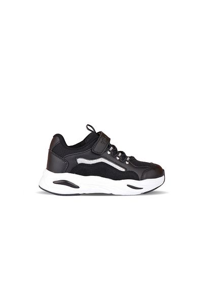 Vicco Chou Model Girl's Sports Shoes Light Black Sneakers
