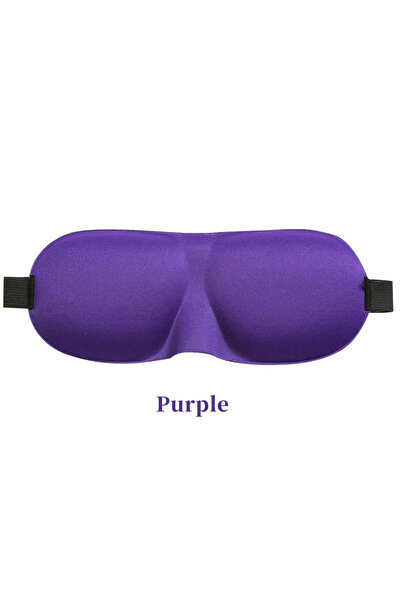 Choice Purple Eye Mask for Sleeping 3D Contoured Cup Blindfold Concave Molded Night Sleep Mask Block Out Li
