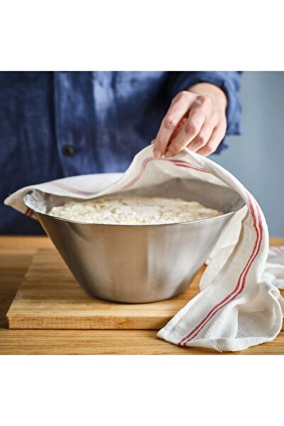 IKEA çelik servis kasesi, paslanmaz çelik, 4 lt