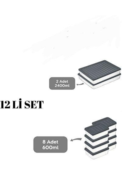 VZN Horizontal Refrigerator Diffuser Organizer Storage Container Microwave Container