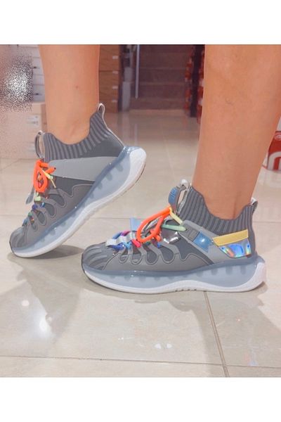 Guja Arme City Ac2025Y433-01 Colorful Multi Lace-Up Sports Shoes (the Mold Is 1 Size Smaller)