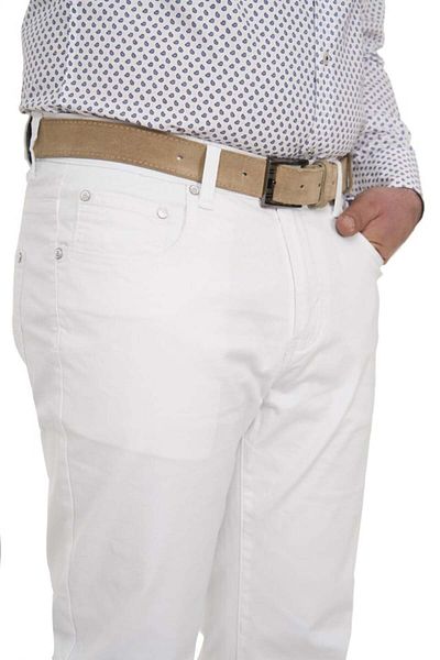 Realize Men's trousers, regular fit, white
