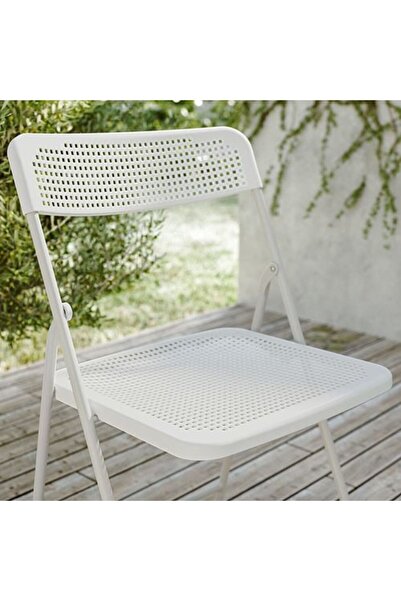 IKEA Akdeniz Torparö Beyaz Katlanabilir Sandalye