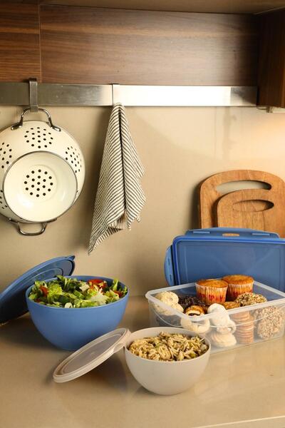 Sarkap Plastik Kapaklı Saklama Kabı Seti